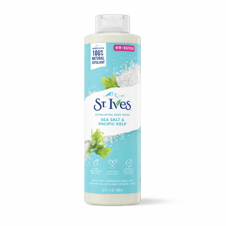 St. Ives Body Wash 650 ml (22 fl oz) - Sea Salt & Pacific Kelp